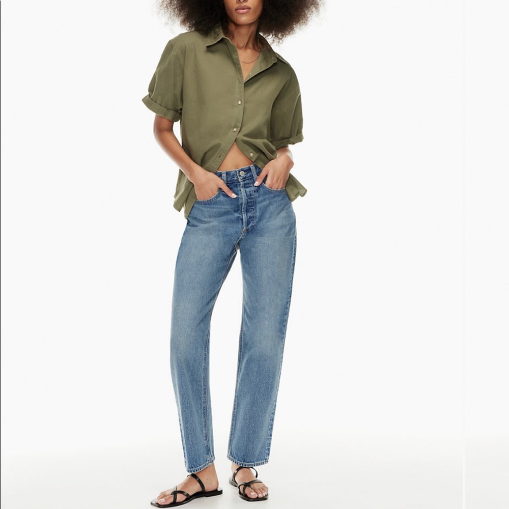 NWT | Aritzia Denim Forum Jeans in Joni size 27 loose